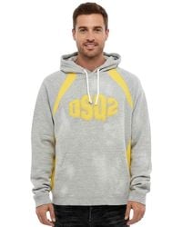DSquared² - Logo Relaxed Hoodie - Lyst