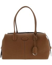 Tod's - Dark Di Large Duffle Bag - Lyst