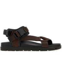 Prada - Solid Sandals - Lyst