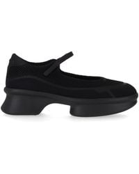 Prada - Round Toe Ballet Flats - Lyst