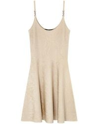 Versace - Mini Dress Barocco Knit - Lyst