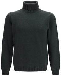 Roberto Collina - Turtle Neck Sweater - Lyst