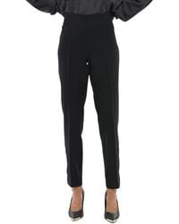 P.A.R.O.S.H. - Straight Flat Front Pants - Lyst