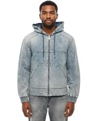 1989 STUDIO - Light Zip Up Hood Jacket - Lyst