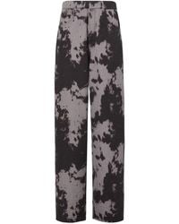 Fendi - Straight Flat Front Pants - Lyst