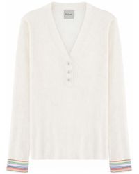 Paul Smith - Solid V Neck Sweater - Lyst