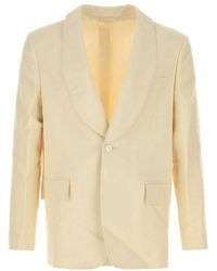 Bode - Shawl Lapel Blazer - Lyst