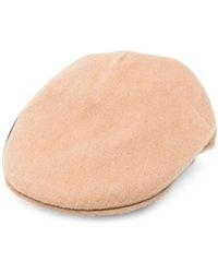 Borsalino - Parigi Solid Flat Hat - Lyst