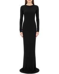 Rick Owens - Crew Neck Full Length Dress - Lyst