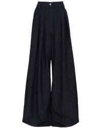 Dries Van Noten - Flared Pleated Pants - Lyst