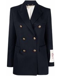 Golden Goose - Double-Breasted Blazer With Buttons - Lyst