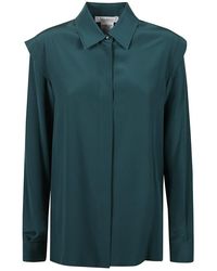 Max Mara - Regular Solid Shirt - Lyst