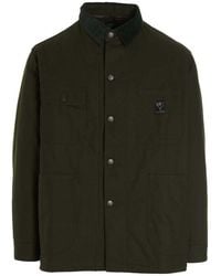 South2 West8 - Dark Coverall Quilted Jacket - Lyst