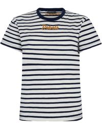 DSquared² - Crew Neck Stripes T-Shirt - Lyst