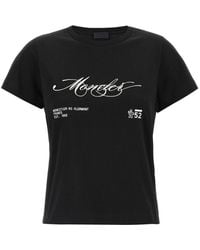 Moncler - Embroidery T-Shirt - Lyst