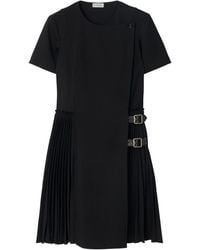 Burberry - Short Wrap Dress - Lyst