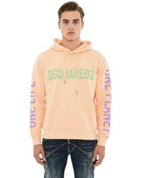 DSquared² - Graphic Logo Hoodie - Lyst