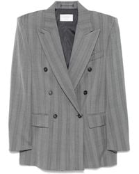 Sportmax - Wool Double-Breasted Jacket - Lyst
