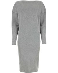 Gucci - Round Neck Dress - Lyst