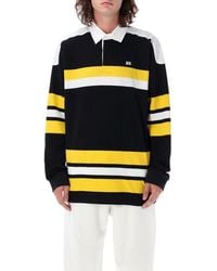 Wales Bonner - Stripes Shirt Collar Polo - Lyst