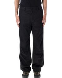 Moncler - Relaxed Solid Trousers - Lyst