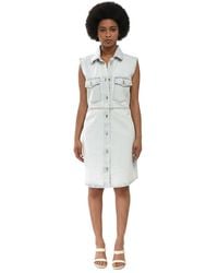 Off-White c/o Virgil Abloh - Solid Shirt Dress - Lyst