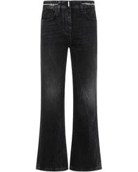 Givenchy - Chic Boot Cut Denim Pants With Vintage Effect For - Lyst