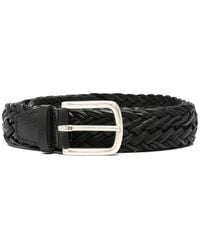 Orciani - Braided Buckle Belt - Lyst