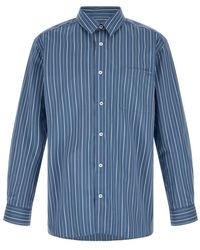 A.P.C. - Relaxed Stripes Shirt - Lyst