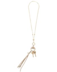 Chloé - Golden Charm Necklace - Lyst
