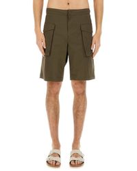 Aspesi - Lou" Bermuda Shorts - Lyst