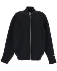 Sportmax - Solid Mock Collar Jacket - Lyst