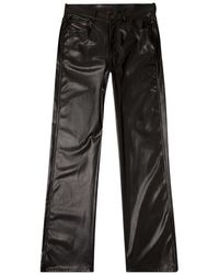 DIESEL - P-Lain Eco Leather Pants - Lyst
