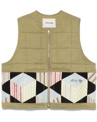 STORY mfg. - Sleeveless Zip Vest - Lyst