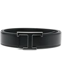 Tod's - Timeless Solid Belt - Lyst
