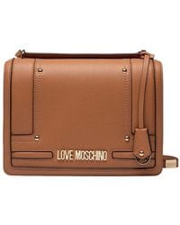 Love Moschino - Logo Medium Crossbody Bag - Lyst
