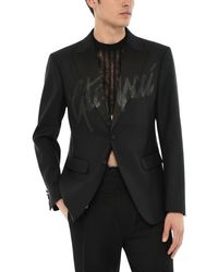DSquared² - Peaked Lapel Blazer - Lyst