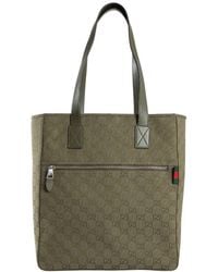 Gucci - Gg Top Zip Large Tote - Lyst