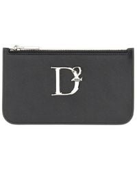 DSquared² - Logo Mini Clutch - Lyst