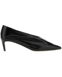 KHAITE - Leather Pumps - Lyst