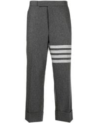 Thom Browne - Low-Rise Drop-Crotch Tailored Trousers - Lyst