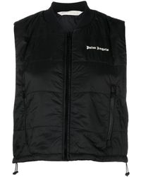 Palm Angels - Classic Logo 100 Gr Vest - Lyst
