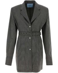 Prada - Wool Blazer - Lyst