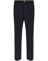 Marni - Straight Flat Front Pants - Lyst