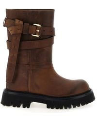 Moschino - Brick' Boots - Lyst