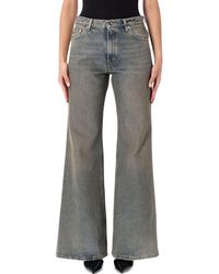 Haikure - Light Flared High Rise Jeans - Lyst