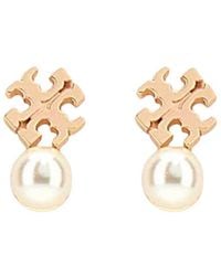 Tory Burch - Golden Moondance Stud Earrings - Lyst