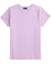 Polo Ralph Lauren - Light Crew Neck Logo T-Shirt - Lyst