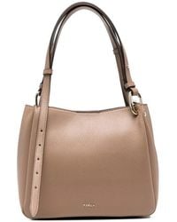 Furla - Logo Large Shoulder Bag - Lyst