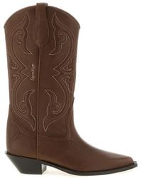 Sonora Boots - Embroidered Pointed Toe Boot - Lyst